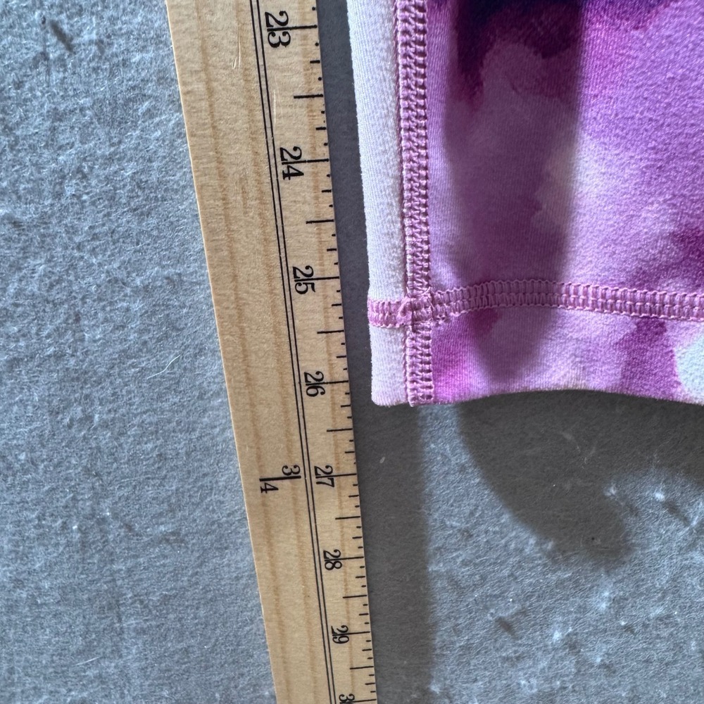 1425 | Lululemon Wunder Under Blooming Pixie Multi Luxtreme Leggings Purple 10 - Picture 4 of 7
